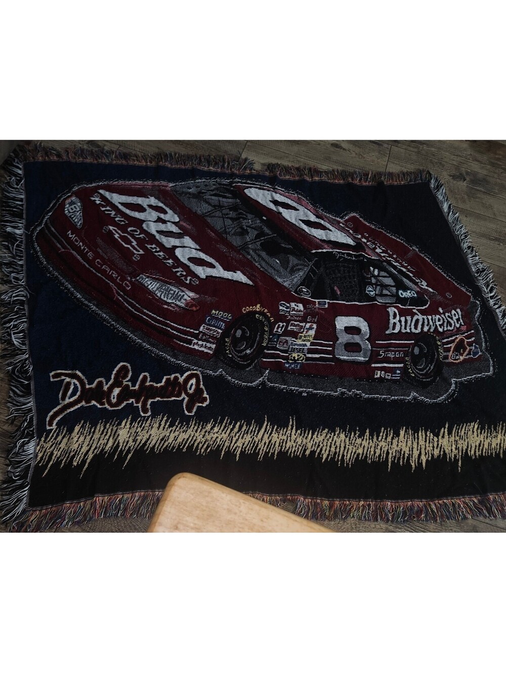 Nascar Dale Earnhart tapestry